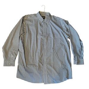 Jos A Banks Shirt button down Traveler plaid dress shirt.